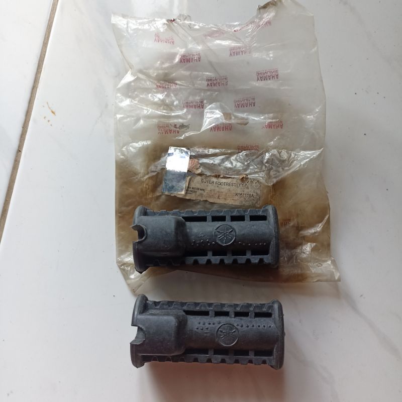 karet footstep step depan yamaha Rxk 125 rxk135 Rx king cobra Rx100 Original Japan