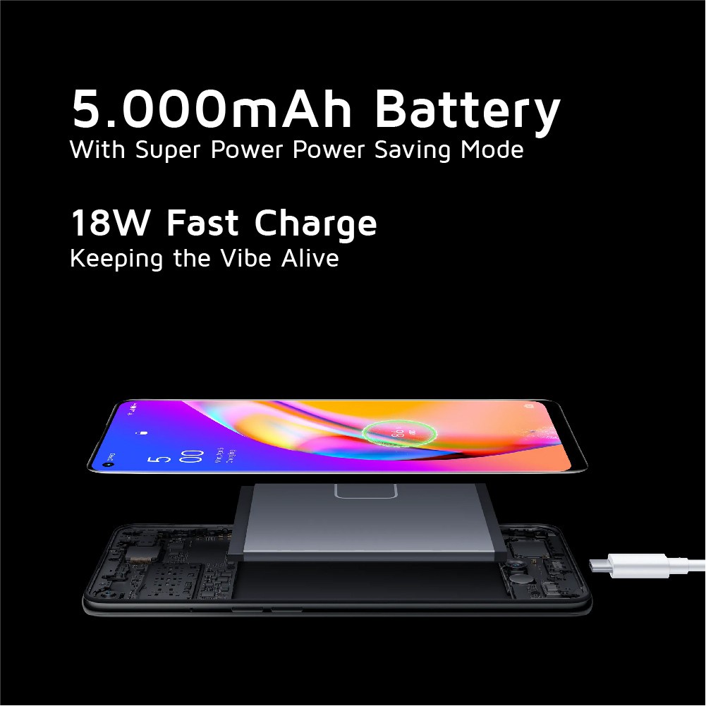 OPPO A54 4 6 64/128 GB Smartphone Mediatek RAM 4 6 ROM 128 Type C Hp Murah Android 5000 mAh Resmi