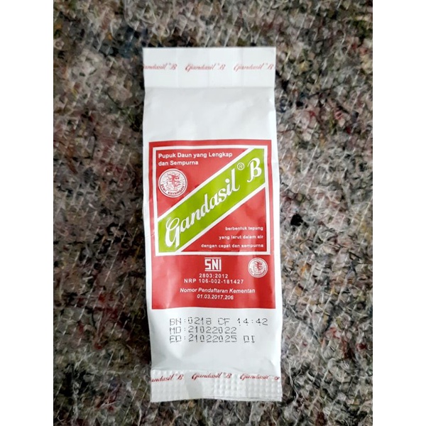 Jual Pupuk GANDASIL B 100 Gram (Original 100%) | Shopee Indonesia