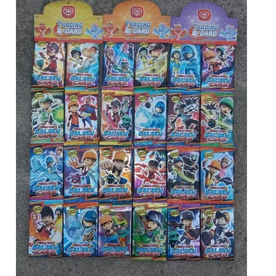 𝕰 kartu trading card game Boboiboy galaxy DG squid game Among us ぼ