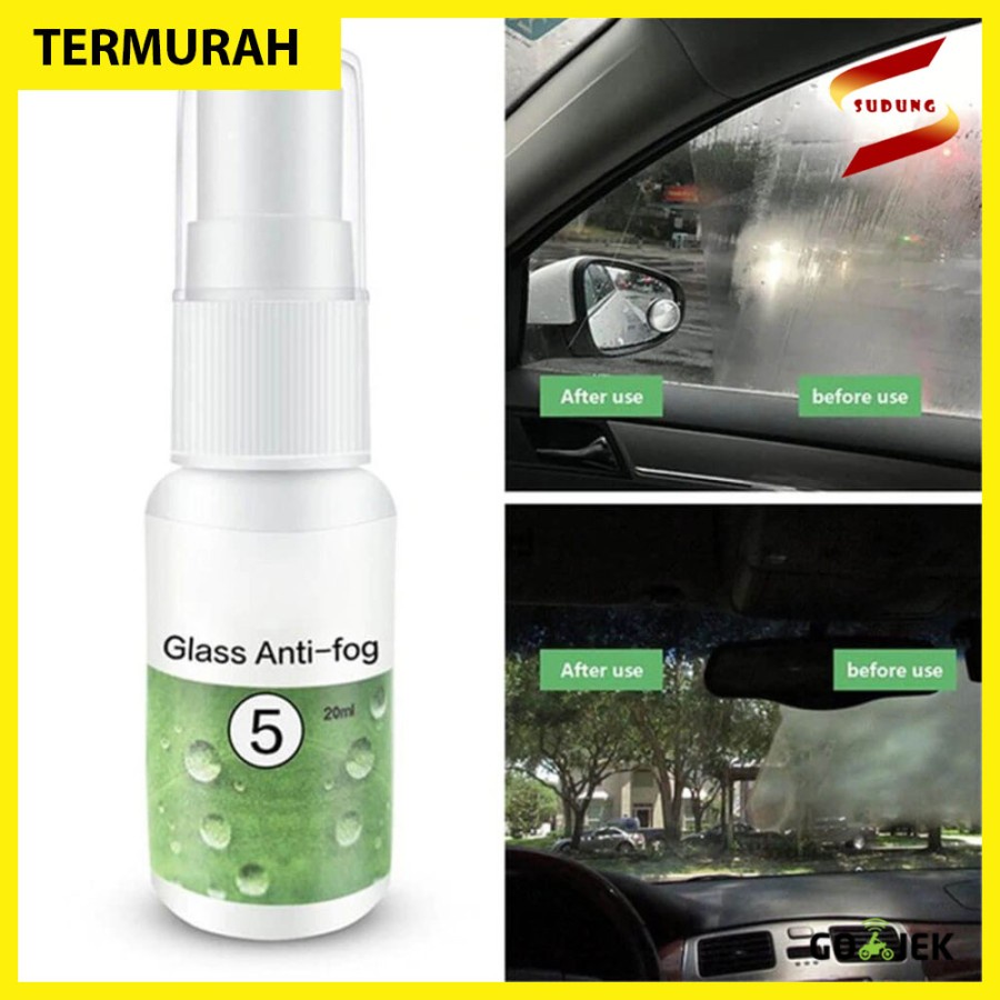 Spray Anti Fog Kaca Mobil Kacamata Cairan Anti Air Embun Kabut