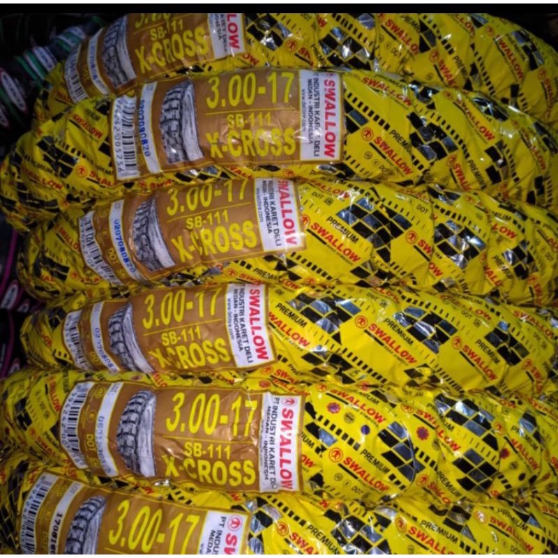 ban luar 300-17 x cross swallow