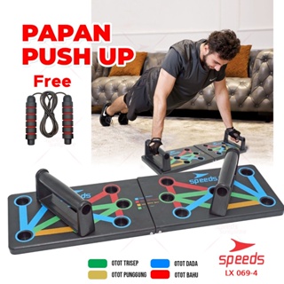 SPEEDS Push Up Board Push Up Stand Alat Bantu Push Up Alat Olahraga Fitness 069-4