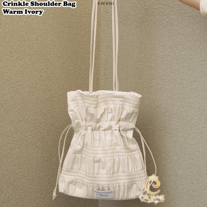 Kwani crinkle shoulder bag