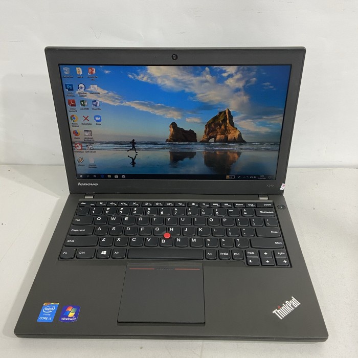 [ Laptop Second / Bekas ] Lenovo Thinkpad X240 Slim Mulus Bergaransi Notebook / Netbook