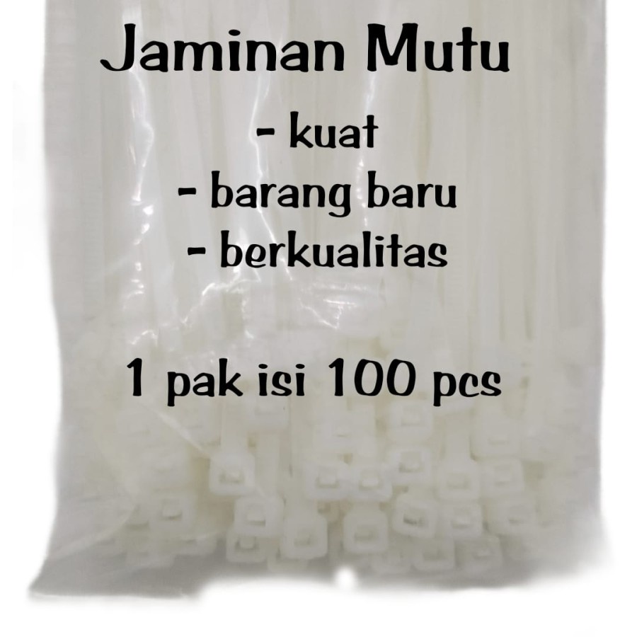 Kabeltis Putih 3,6 mm x 300 mm Putih - Harga Promoo CuCi Gudang