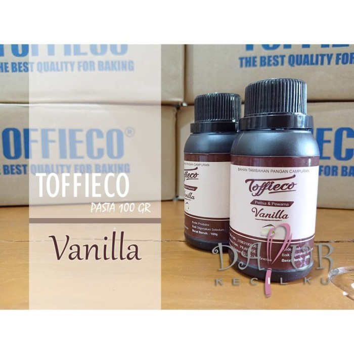 

ORIGINAL MURAH Toffieco Perisa Vanilla Pasta 100 gr