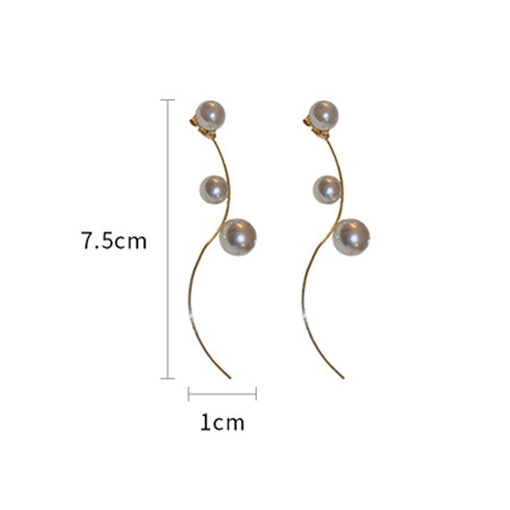 Mxbeauty Wanita Menjuntai Anting Sederhana Vintage Hadiah Pacar Berlian Imitasi Paduan Tembaga Lady Fashion Hoop Earrings