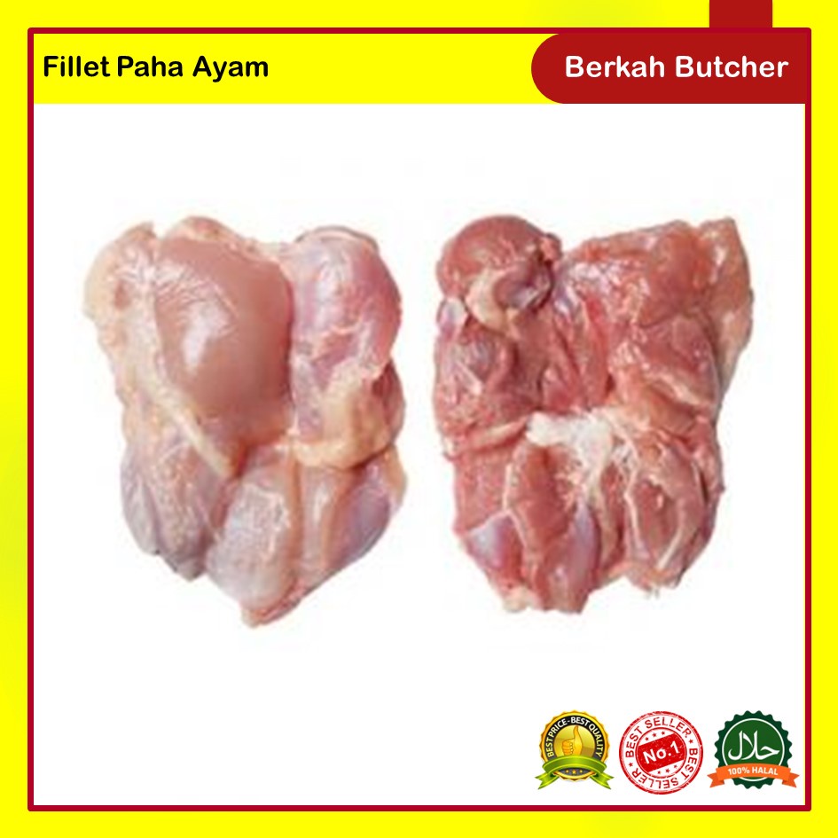 Daging Boneless Filet Dada Paha Ayam Fillet 1kg - Berkah Butcher