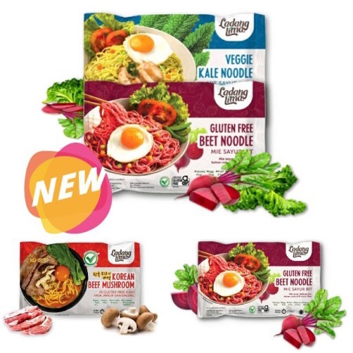 

NEW LADANG LIMA MIE SAYUR SEHAT 61GR - KALEnoodle BARU
