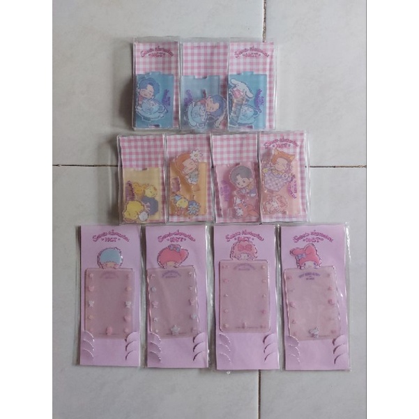 READY STOCK ACRYLIC STAND SET & PHOTOCARD SLEEVE SANRIO (NCT X SANRIO)