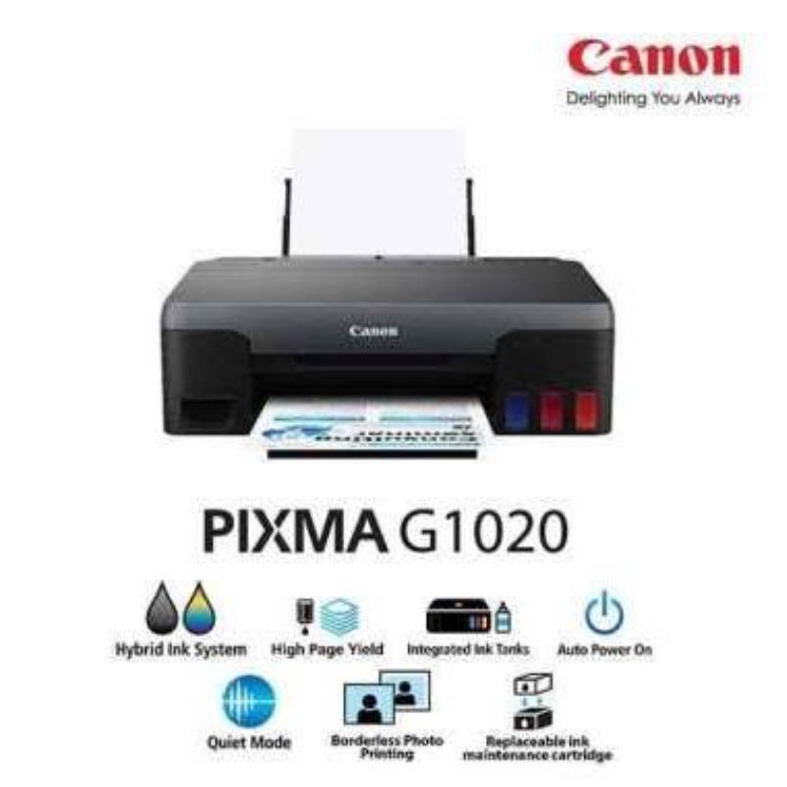 Printer canon g1020 ink tinta include tinta original