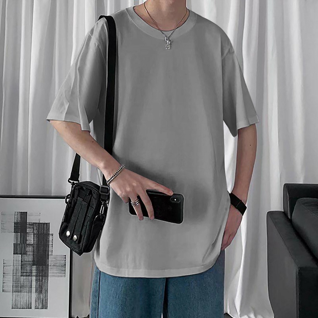 BISA COD/JHOSE/BAJU OVERSIZE POLOS BBTR/BAJU TERBARU/PRIA DAN WANITA BISA PAKAI