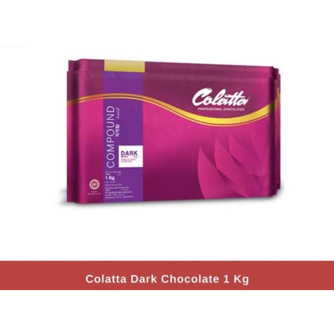 

BISA COD Colatta dark chocolate 1kg / collat compound dark