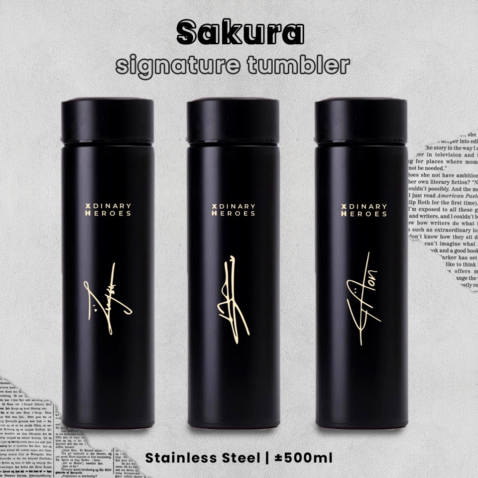 PRE ORDER!! Tumbler Termos XDINARY HEROES Signature