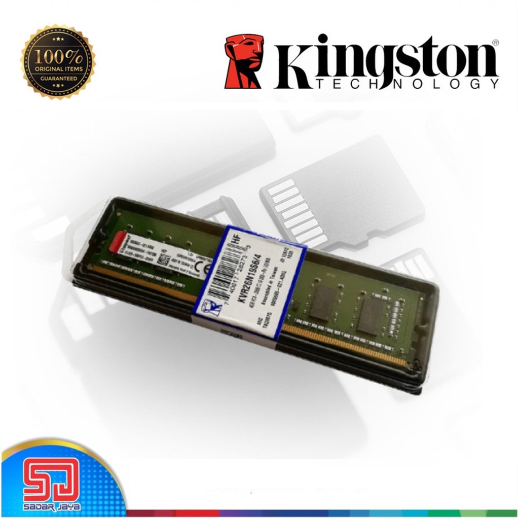 Kingston RAM LongDimm DDR4 4GB / 8GB 3200 MHZ Memory PC Komputer