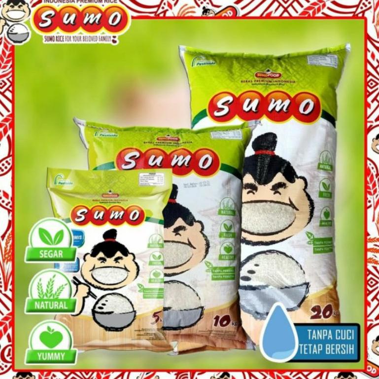 

Best produk BERAS TANPA CUCI SUMO MERAH/HIJAU 5Kg 5 Kg (SUPER PREMIUM PUNEL) 84