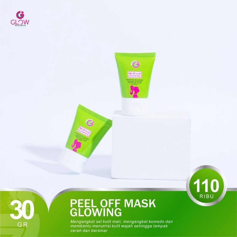 GLAFIDSYA MASKER GLOWING PEEL OFF GLAFIDSYA OFFICIAL STORE ORIGINAL BPOM SKINCARE DR. REZA GLADYS