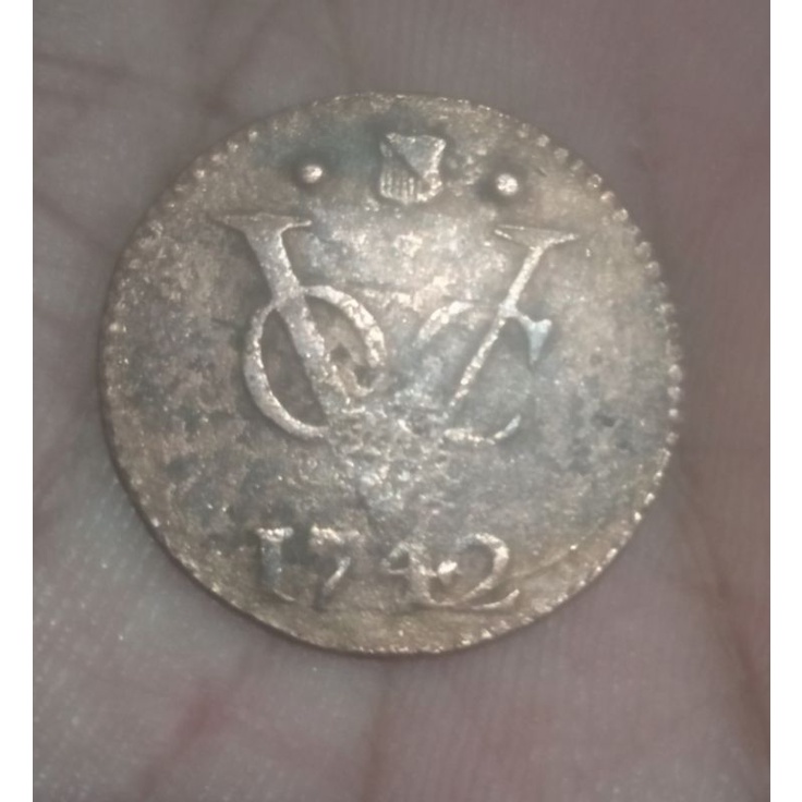 Koin VOC 1 Duit Utrecht 1742