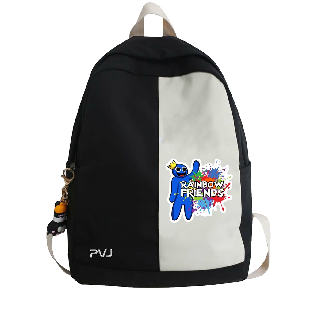 PVJ Tas Sekolah Anak SD Rainbow Friend Ransel Laki Dan Perempuan