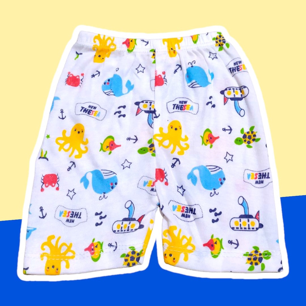 |3PCS| Celana Pendek Anak Bayi | Celana Baby Pendek Print