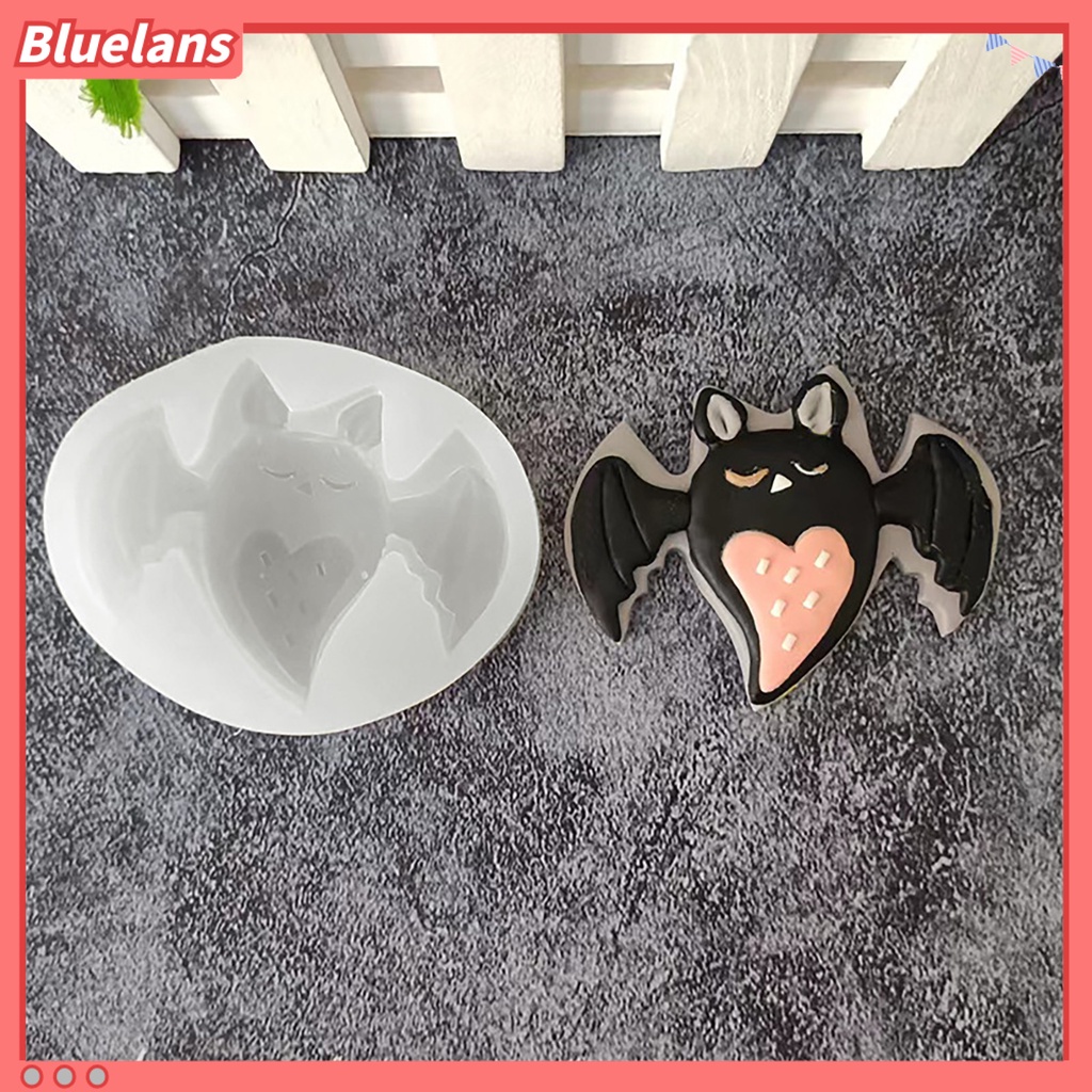 Cetakan Kue Bahan Silikon Tahan Suhu Tinggi Anti Lengket Dapat Digunakan Kembali Untuk Dekorasi Halloween