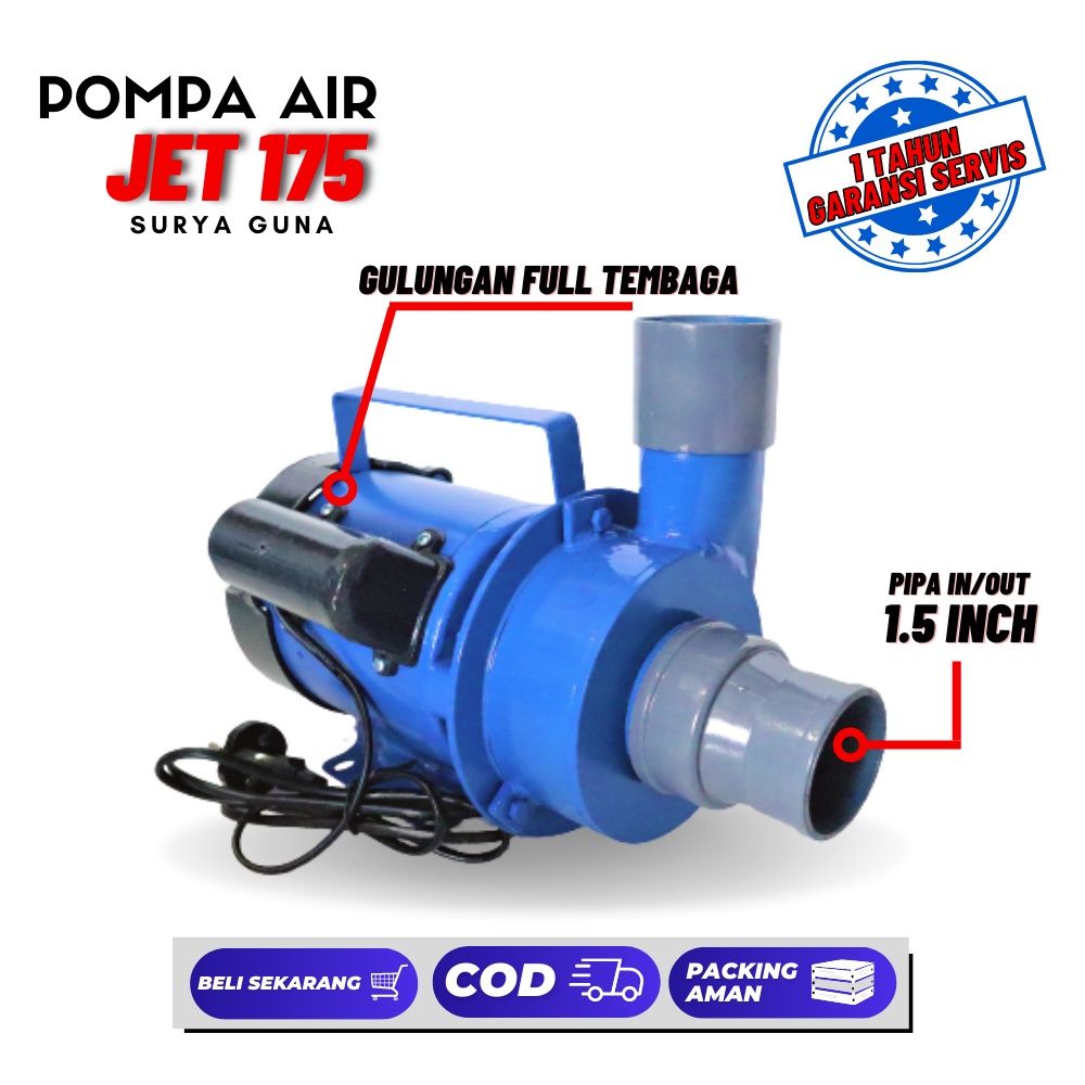 Jual pompa Modifikasi Pompa Air Modifikasi JET175 Free Klep