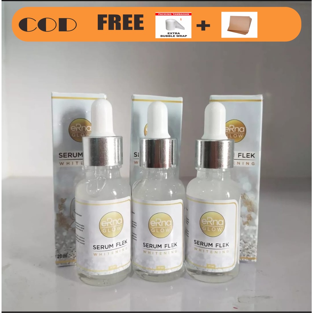 VIRAL SERUM GLOWING AMPUH serum erna malaysia original bpom penghilang jerawat flek hitam putih alam