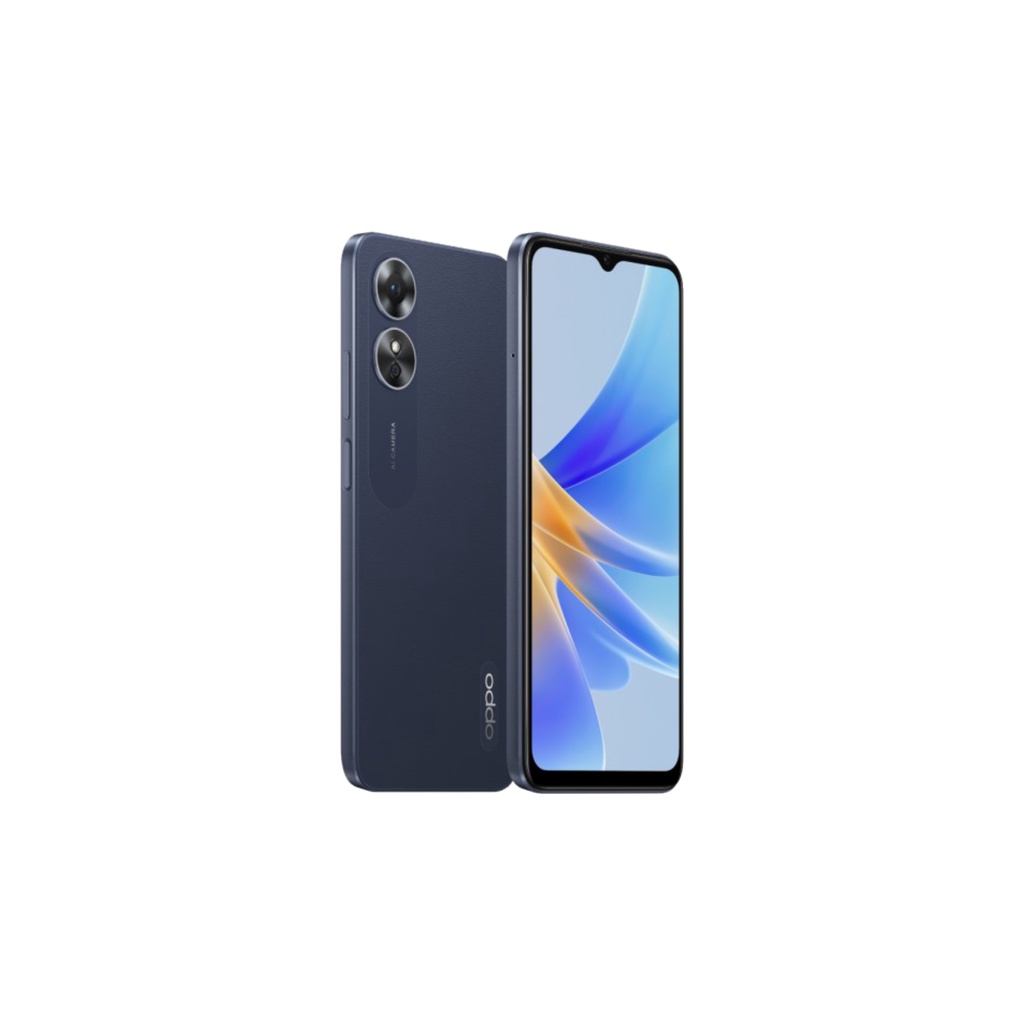 OPPO A17 RAM 4/64GB | 13MP TRIPLE CAMERA | FINGERPRINT | 5000mAh Battery | GARANSI RESMI 1 TAHUN