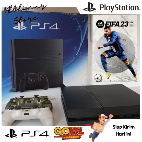 PS4 Playstation 4 PS4 Fat HDD 500GB PS4 FAT Playstation 4 Fat 500GB Original FREE 6 Games PS4 Fat 50