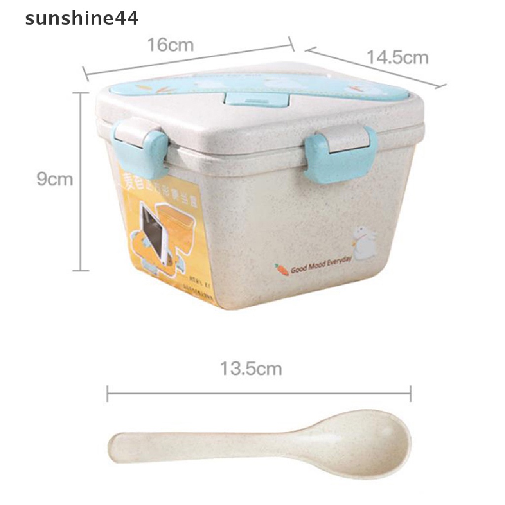 Sunshine Kotak Makan Bento Portable Kreatif Untuk Anak