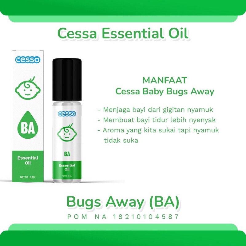 Cessa Essential oil 5varian baby &amp; kids