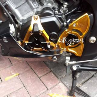 COVER MESIN SEPAKET TUTUP GEAR FULL CNC buat motor VIXION MXKING dll