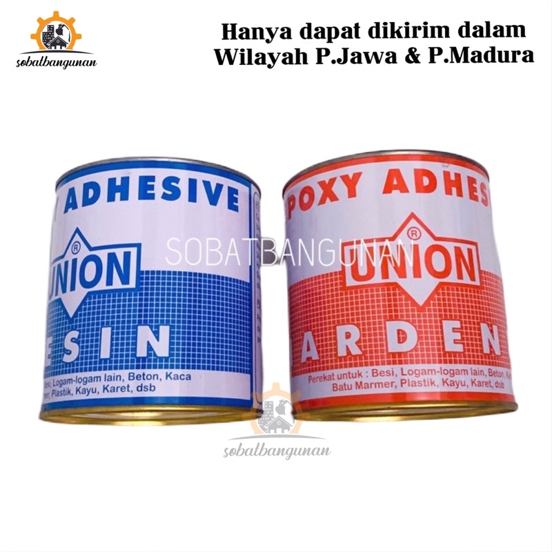 LEM EPOXY UNION 250GR / LEM BESI CAMPUR 2 KOMPONEN