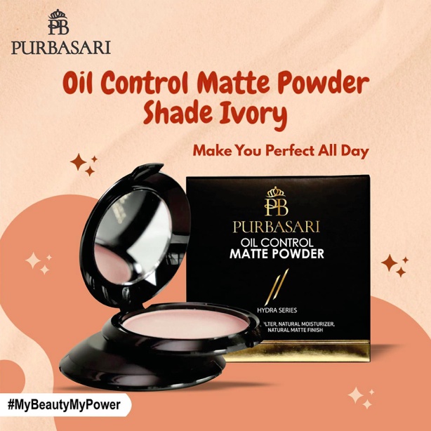 PURBASARI Oil Control Matte Powder 12g | Bedak Padat