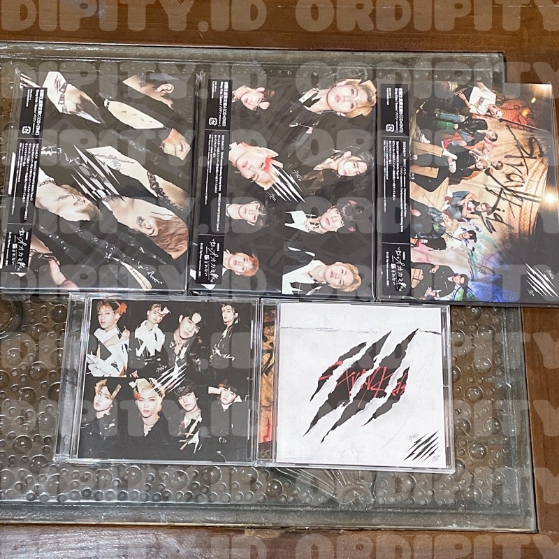 [READY WITHOUT PC] ALBUM JAPAN SCARS STRAY KIDS FULLSET ALL VERSION HYUNJIN LEE KNOW LINO HAN JISUNG