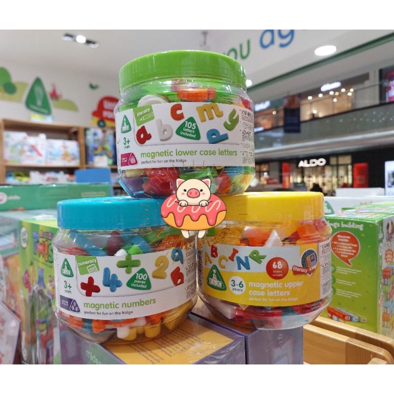 ELC magnetic number / letters