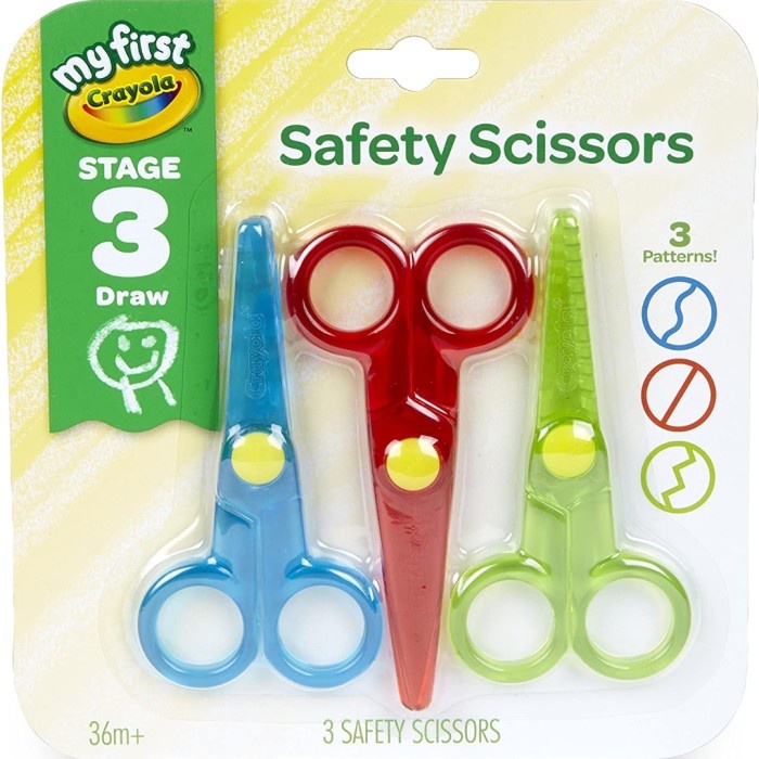 

Dijual Crayola 811458 Safety Scissors (Pack Of 3),Red,Green,Blue Diskon