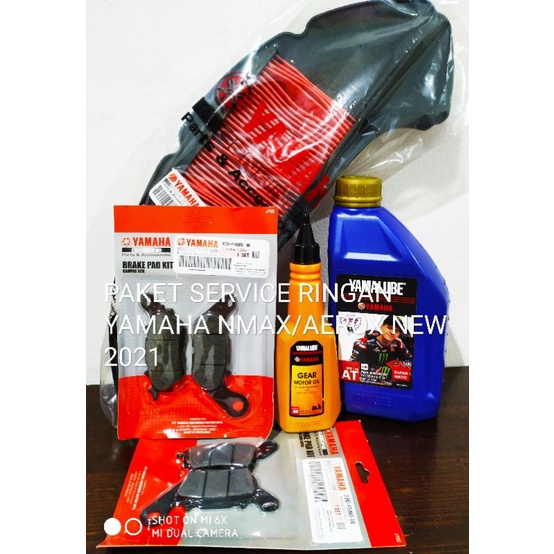 SALE!!! PAKET YAMALUBE SUPER MATIC+YAMALUBE GEAR 140ML+F UDARA NMAX NEW+1 SET BRAKEPAD NMAX