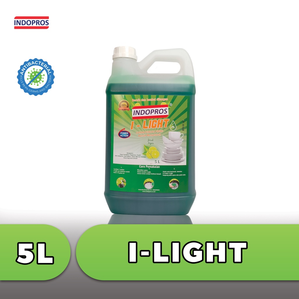 [INDOPROS] I-LIGHT -Sabun Cuci Piring PREMIUM - ANTI VIRUS - ANTI BAKTERI - ANTI LEMAK - 750 ML