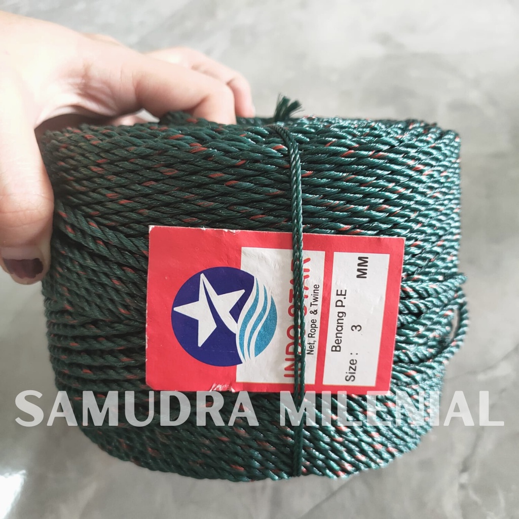 

ATH Tali Tambang 3mm Indostar KUALITAS BAGUS MURAH