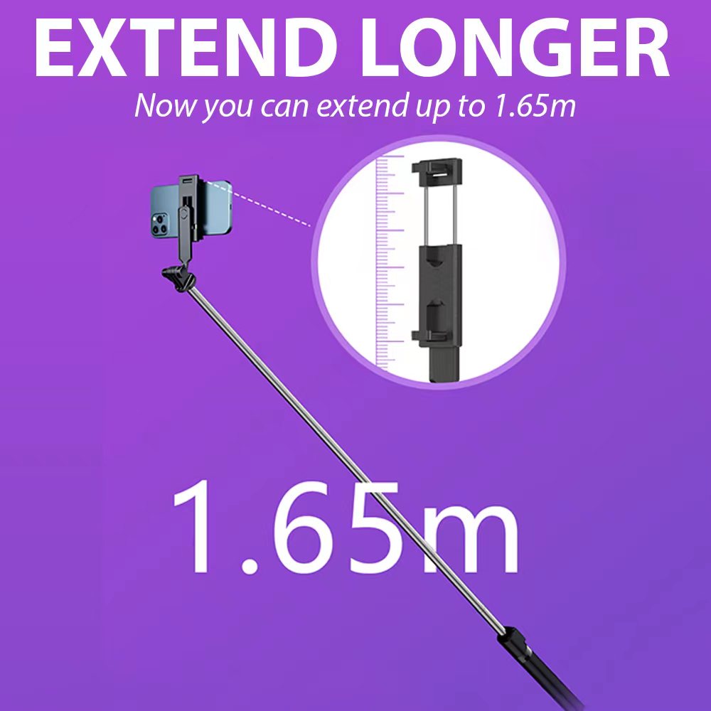 【COD】Jovitech Tripod Bluetooth Selfie Stick Portabel Tongsis Tripod With Remote Control for Smartphone - TR03