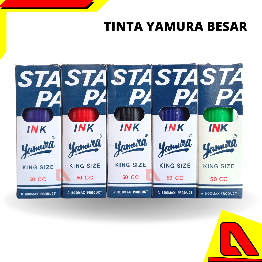 

TINTA STEMPEL YAMURA KING SIZE STAM PAD 50 CC