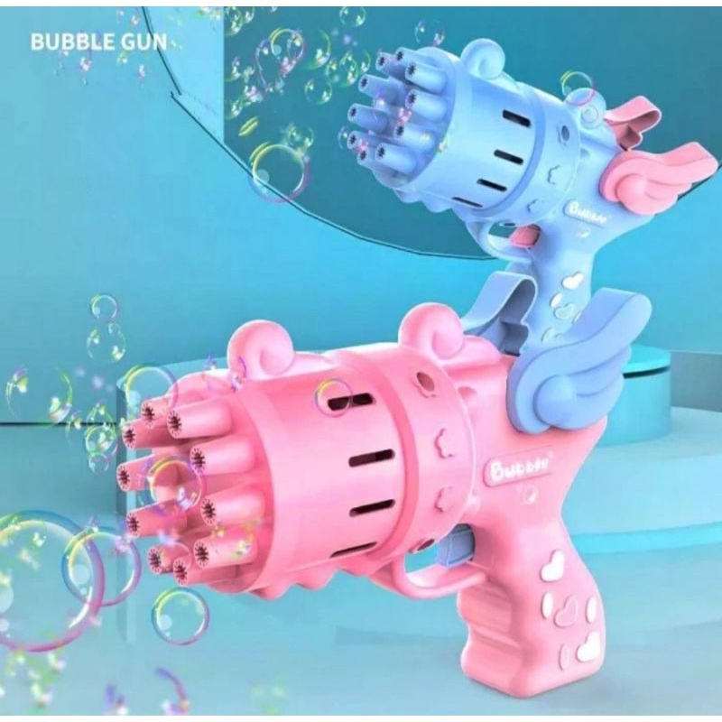 Mainan Anak Pistol Gelembung Sabun Otomatis - Bubble Gun