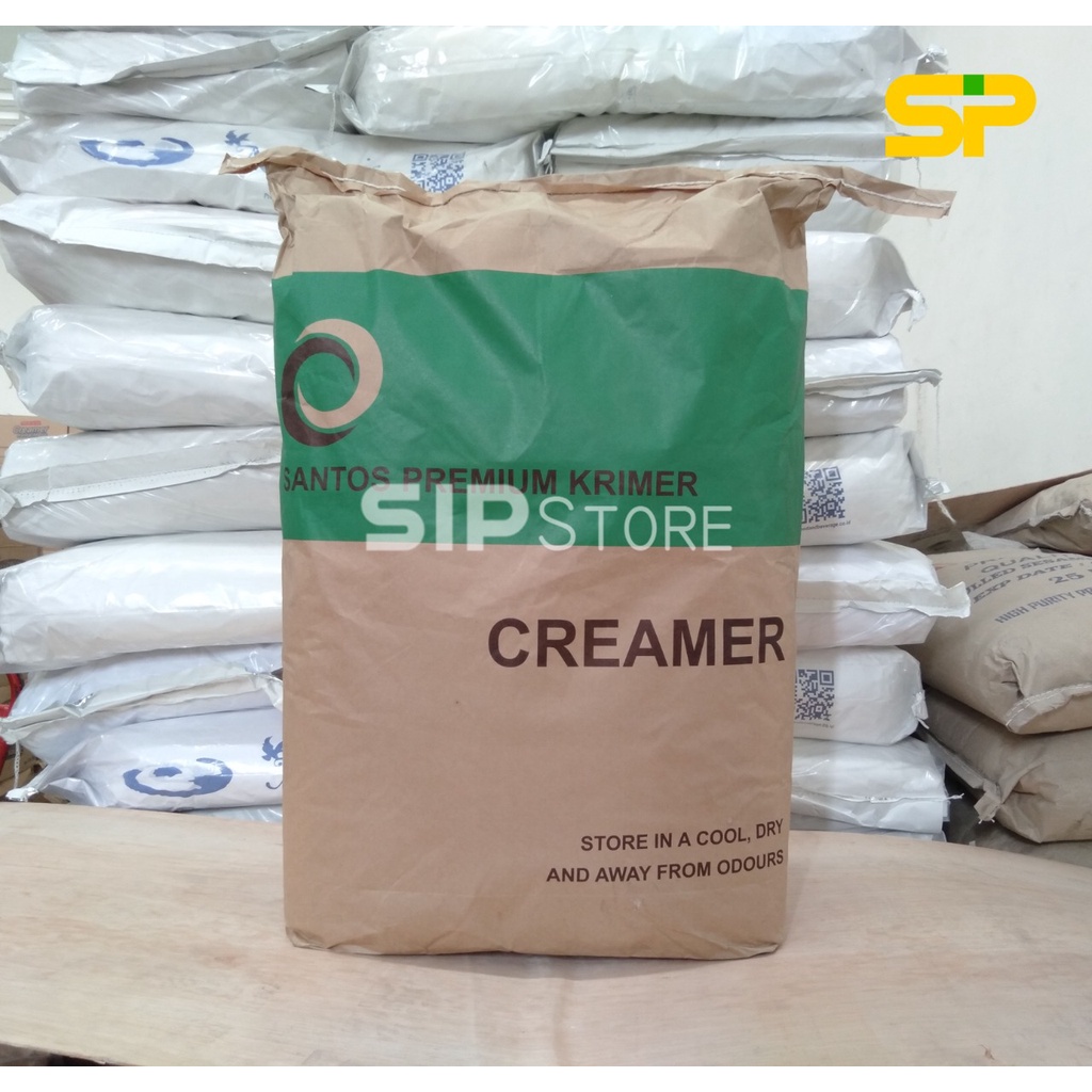 Krimer / Non Dairy Creamer (NDC) Santos 25kg / Creamer Nabati ECP 83