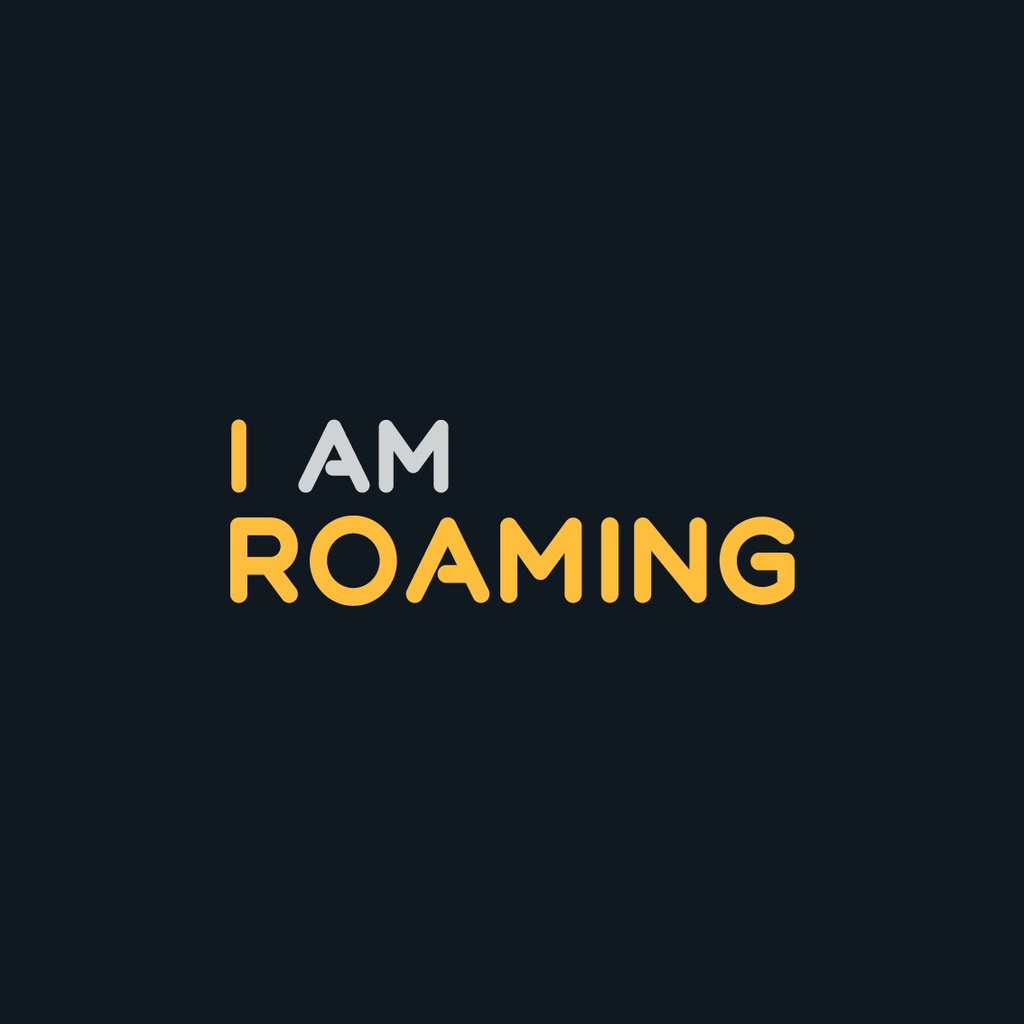 Kaos Combed 30s I AM ROAMING