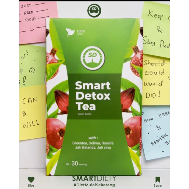 SMART DETOX TEA SDT SLIMMING TEA TEH PELANGSING BADAN DETOX LEMAK