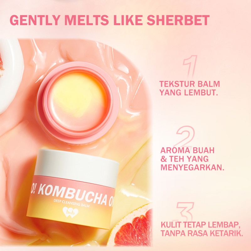 BNB BARENBLISS K.O! KOMBUCHA OMEGA DEEP CLEANSING BALM 40GR