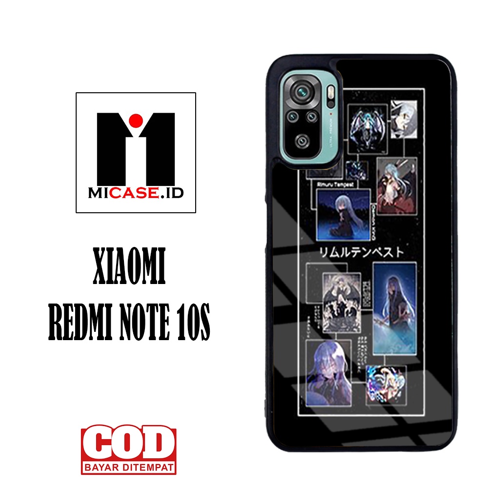 Case REDMI NOTE 10S - Casing REDMI NOTE 10S Fashion Case Terbaru 2022 MI.CASE [ RIMURU TEMPEST ] Sof