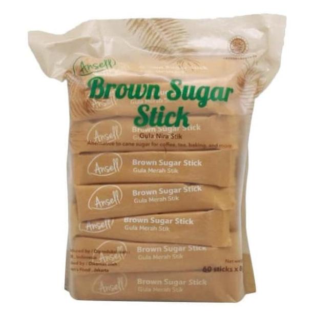 

arts9S3e--ANSELL BROWN SUGAR STICK 60 X 8GR / GULA NIRA